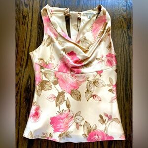 Banana Republic vintage floral halter
